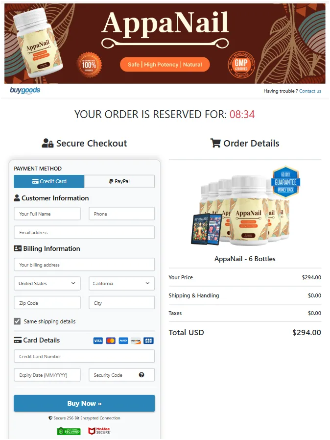 appanail appanail-secure-checkout-page